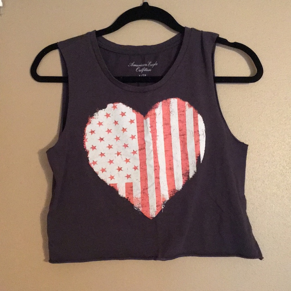 American Eagle crop tank